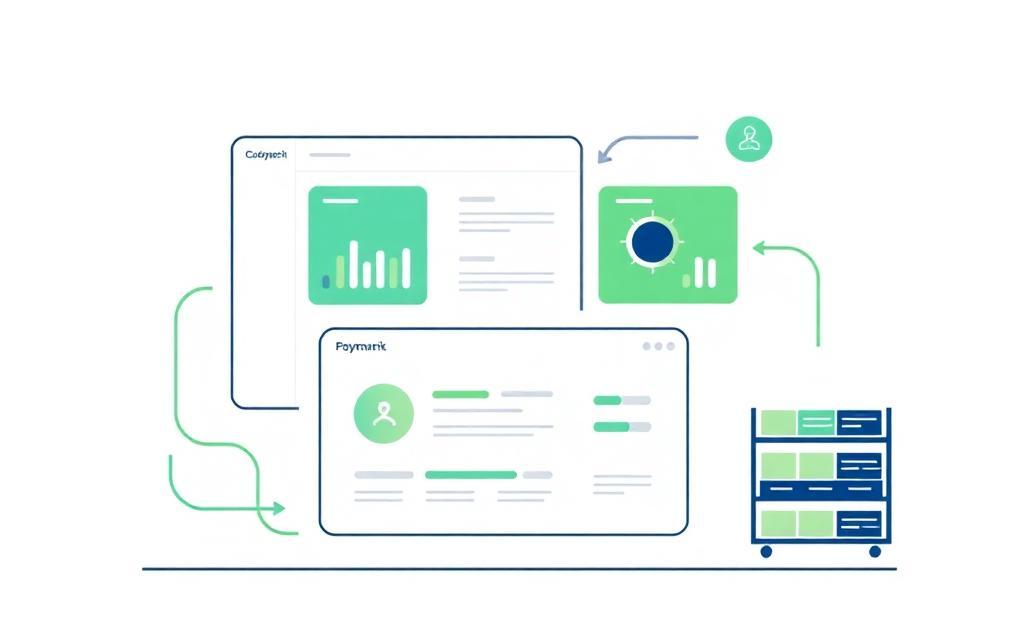 Edu & Career Apps dashboard illustration